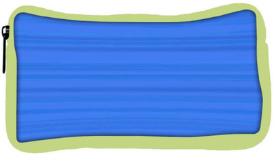 

Snoogg Eco Friendly Canvas Layered Designs 2401 Student Pen Pencil Case Coin Purse Pouch Cosmetic Makeup Bag (GREEN) Pouch(Multicolor)