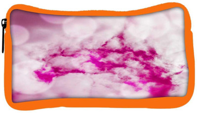 

Snoogg Eco Friendly Canvas Cloud Pink Background Student Pen Pencil Case Coin Purse Pouch Cosmetic Makeup Bag (ORANGE) Pouch(Multicolor)