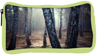 

Snoogg Eco Friendly Canvas White Trees Designer Student Pen Pencil Case Coin Purse Pouch Cosmetic Makeup Bag (GREEN) Pouch(Multicolor)