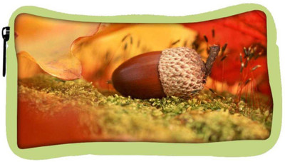 

Snoogg Eco Friendly Canvas Small Fruit Designer Student Pen Pencil Case Coin Purse Pouch Cosmetic Makeup Bag (GREEN) Pouch(Multicolor)