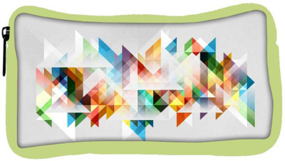 

Snoogg Eco Friendly Canvas Abstract Colourful Theme Student Pen Pencil Case Coin Purse Pouch Cosmetic Makeup Bag (GREEN) Pouch(Multicolor)