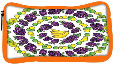 

Snoogg Eco Friendly Canvas Multiple Fruits Designer Student Pen Pencil Case Coin Purse Pouch Cosmetic Makeup Bag (ORANGE) Pouch(Multicolor)