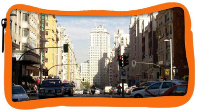 

Snoogg Eco Friendly Canvas City Traffic Designer Student Pen Pencil Case Coin Purse Pouch Cosmetic Makeup Bag (ORANGE) Pouch(Multicolor)