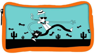 

Snoogg Eco Friendly Canvas City Life Hurdles 2472 Student Pen Pencil Case Coin Purse Pouch Cosmetic Makeup Bag (ORANGE) Pouch(Multicolor)
