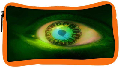 

Snoogg Eco Friendly Canvas Clock In A Green Eye 2605 Student Pen Pencil Case Coin Purse Pouch Cosmetic Makeup Bag (ORANGE) Pouch(Multicolor)