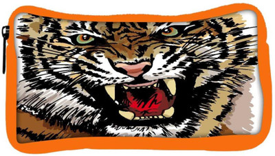 

Snoogg Eco Friendly Canvas Sketch Of Tiger Vector Illustration Student Pen Pencil Case Coin Purse Pouch Cosmetic Makeup Bag (ORANGE) Pouch(Multicolor)