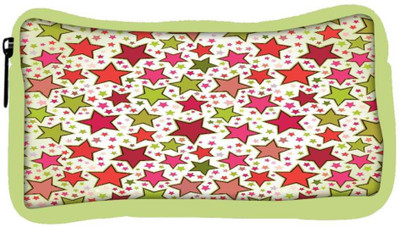 

Snoogg Eco Friendly Canvas Abstract Dark Stars Designer Student Pen Pencil Case Coin Purse Pouch Cosmetic Makeup Bag (GREEN) Pouch(Multicolor)