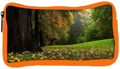 

Snoogg Eco Friendly Canvas Green Garden Dense Forest Designer Student Pen Pencil Case Coin Purse Pouch Cosmetic Makeup Bag (ORANGE) Pouch(Multicolor)