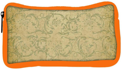 

Snoogg Eco Friendly Canvas Patterns Textures Designer Student Pen Pencil Case Coin Purse Pouch Cosmetic Makeup Bag (ORANGE) Pouch(Multicolor)