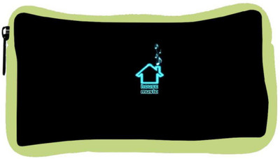 

Snoogg Eco Friendly Canvas House Music Designer Student Pen Pencil Case Coin Purse Pouch Cosmetic Makeup Bag (GREEN) Pouch(Multicolor)