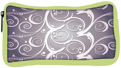 

Snoogg Eco Friendly Canvas Abstract White Grey Pattern Designer Student Pen Pencil Case Coin Purse Pouch Cosmetic Makeup Bag (GREEN) Pouch(Multicolor)
