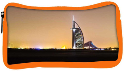

Snoogg Eco Friendly Canvas Night View At Dubai Designer Student Pen Pencil Case Coin Purse Pouch Cosmetic Makeup Bag (ORANGE) Pouch(Multicolor)