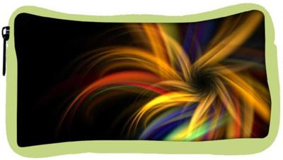 

Snoogg Eco Friendly Canvas Abstract Colorful Pattern Designer Student Pen Pencil Case Coin Purse Pouch Cosmetic Makeup Bag (GREEN) Pouch(Multicolor)
