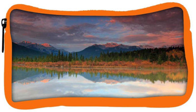 

Snoogg Eco Friendly Canvas Red Clouds Designer Student Pen Pencil Case Coin Purse Pouch Cosmetic Makeup Bag (ORANGE) Pouch(Multicolor)