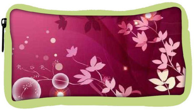 

Snoogg Eco Friendly Canvas Flower Pink Graphic Student Pen Pencil Case Coin Purse Pouch Cosmetic Makeup Bag (GREEN) Pouch(Multicolor)