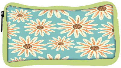 

Snoogg Eco Friendly Canvas Seamless Floral Pattern Flowers Texture Daisy Student Pen Pencil Case Coin Purse Pouch Cosmetic Makeup Bag (GREEN) Pouch(Multicolor)