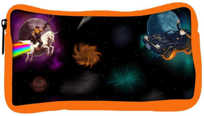 

Snoogg Eco Friendly Canvas Warrior On Unicorn 2729 Student Pen Pencil Case Coin Purse Pouch Cosmetic Makeup Bag (ORANGE) Pouch(Multicolor)