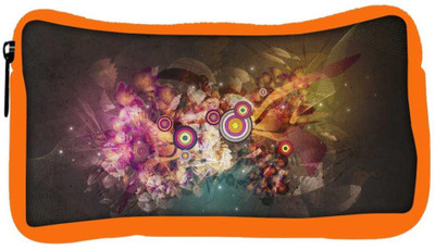 

Snoogg Eco Friendly Canvas Targets And Shapes Designer Student Pen Pencil Case Coin Purse Pouch Cosmetic Makeup Bag (ORANGE) Pouch(Multicolor)