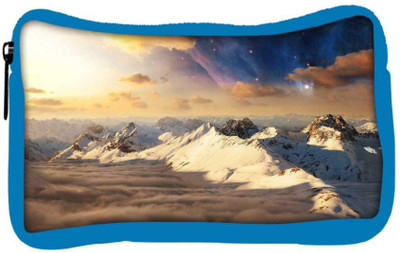 

Snoogg Eco Friendly Canvas Everst Top With Clouds Designer Student Pen Pencil Case Coin Purse Pouch Cosmetic Makeup Bag (BLUE) Pouch(Multicolor)