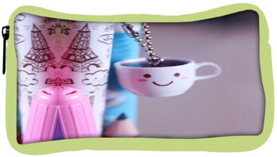 

Snoogg Eco Friendly Canvas Smile Cups Student Pen Pencil Case Coin Purse Pouch Cosmetic Makeup Bag (GREEN) Pouch(Multicolor)