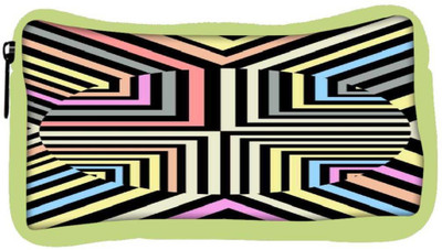 

Snoogg Eco Friendly Canvas Optical Illusion 2892 Student Pen Pencil Case Coin Purse Pouch Cosmetic Makeup Bag (GREEN) Pouch(Multicolor)