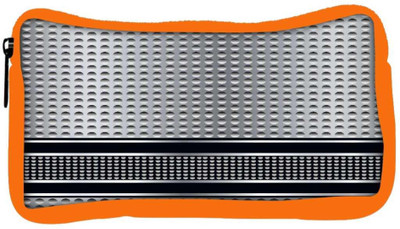 

Snoogg Eco Friendly Canvas Zippo Case Designer Student Pen Pencil Case Coin Purse Pouch Cosmetic Makeup Bag (ORANGE) Pouch(Multicolor)