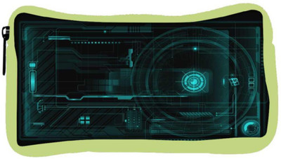 

Snoogg Eco Friendly Canvas Minimalistic Circuits Designer Student Pen Pencil Case Coin Purse Pouch Cosmetic Makeup Bag (GREEN) Pouch(Multicolor)