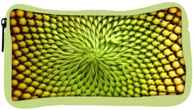 

Snoogg Eco Friendly Canvas Small Abstract Design Designer Student Pen Pencil Case Coin Purse Pouch Cosmetic Makeup Bag (GREEN) Pouch(Multicolor)