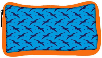 

Snoogg Eco Friendly Canvas Flying Dinosaur Blue Pattern Designer Student Pen Pencil Case Coin Purse Pouch Cosmetic Makeup Bag (ORANGE) Pouch(Multicolor)