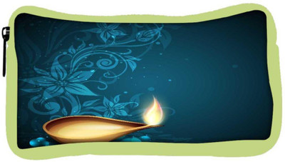 

Snoogg Eco Friendly Canvas Greeting Card For Diwali Celebration In India Student Pen Pencil Case Coin Purse Pouch Cosmetic Makeup Bag (GREEN) Pouch(Multicolor)