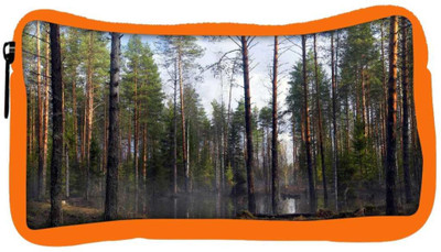 

Snoogg Eco Friendly Canvas Flood In Forest Designer Student Pen Pencil Case Coin Purse Pouch Cosmetic Makeup Bag (ORANGE) Pouch(Multicolor)