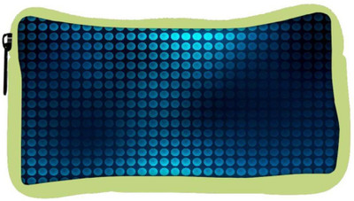 

Snoogg Eco Friendly Canvas Blue Spots Designer Student Pen Pencil Case Coin Purse Pouch Cosmetic Makeup Bag (GREEN) Pouch(Multicolor)