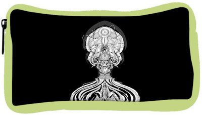 

Snoogg Eco Friendly Canvas Profet Designer Student Pen Pencil Case Coin Purse Pouch Cosmetic Makeup Bag (GREEN) Pouch(Multicolor)
