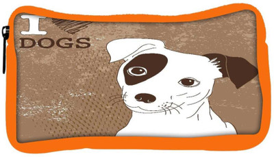 

Snoogg Eco Friendly Canvas Cute Jack Russell Terrier Brilliant Card For Doglovers Student Pen Pencil Case Coin Purse Pouch Cosmetic Makeup Bag (ORANGE) Pouch(Multicolor)