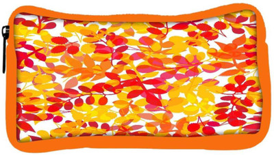 

Snoogg Eco Friendly Canvas Seamless Leaf Patternleaf Background Autumn Seamless Pattern Student Pen Pencil Case Coin Purse Pouch Cosmetic Makeup Bag (ORANGE) Pouch(Multicolor)