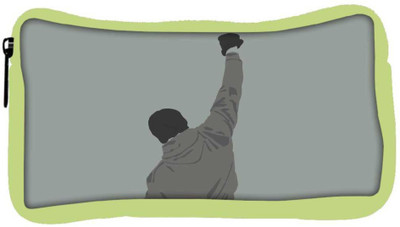 

Snoogg Eco Friendly Canvas Art_Minimalist Designer Student Pen Pencil Case Coin Purse Pouch Cosmetic Makeup Bag (GREEN) Pouch(Multicolor)