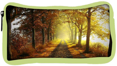 

Snoogg Eco Friendly Canvas Alone Path In Forest Designer Student Pen Pencil Case Coin Purse Pouch Cosmetic Makeup Bag (GREEN) Pouch(Multicolor)