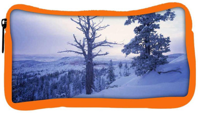 

Snoogg Eco Friendly Canvas Frozen Tree Designer Student Pen Pencil Case Coin Purse Pouch Cosmetic Makeup Bag (ORANGE) Pouch(Multicolor)
