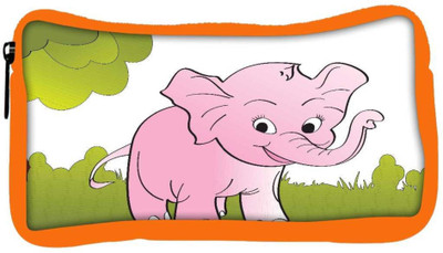 

Snoogg Eco Friendly Canvas Cute Big Elephant Background Student Pen Pencil Case Coin Purse Pouch Cosmetic Makeup Bag (ORANGE) Pouch(Multicolor)