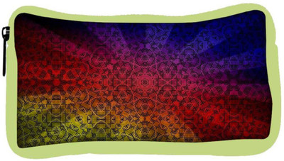 

Snoogg Eco Friendly Canvas Abstract Sun Rays Designer Student Pen Pencil Case Coin Purse Pouch Cosmetic Makeup Bag (GREEN) Pouch(Multicolor)