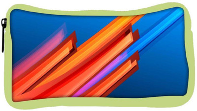 

Snoogg Eco Friendly Canvas Orange And Blue Design Designer Student Pen Pencil Case Coin Purse Pouch Cosmetic Makeup Bag (GREEN) Pouch(Multicolor)
