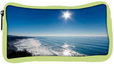 

Snoogg Eco Friendly Canvas Sun View In The Beach View Designer Student Pen Pencil Case Coin Purse Pouch Cosmetic Makeup Bag (GREEN) Pouch(Multicolor)