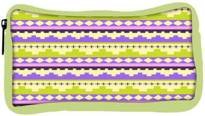 

Snoogg Eco Friendly Canvas Brick Aztec Student Pen Pencil Case Coin Purse Pouch Cosmetic Makeup Bag (GREEN) Pouch(Multicolor)