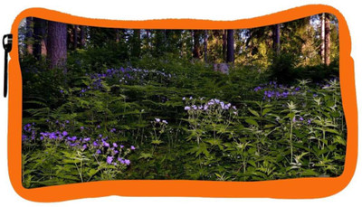 

Snoogg Eco Friendly Canvas Green And Purple Plants Designer Student Pen Pencil Case Coin Purse Pouch Cosmetic Makeup Bag (ORANGE) Pouch(Multicolor)