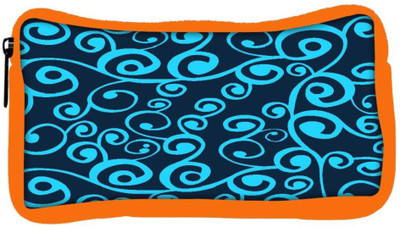 

Snoogg Eco Friendly Canvas Wave Pattern Seamlessly Tiling Seamless Wave Backgroundocean Texture Student Pen Pencil Case Coin Purse Pouch Cosmetic Makeup Bag (ORANGE) Pouch(Multicolor)