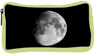 

Snoogg Eco Friendly Canvas Abstract Grey Moon Designer Student Pen Pencil Case Coin Purse Pouch Cosmetic Makeup Bag (GREEN) Pouch(Multicolor)