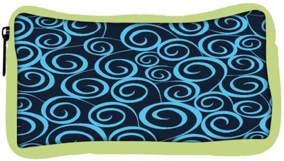 

Snoogg Eco Friendly Canvas Blue Pattern Designer Student Pen Pencil Case Coin Purse Pouch Cosmetic Makeup Bag (GREEN) Pouch(Multicolor)