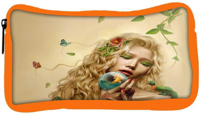 

Snoogg Eco Friendly Canvas Mother Nature 2661 Student Pen Pencil Case Coin Purse Pouch Cosmetic Makeup Bag (ORANGE) Pouch(Multicolor)