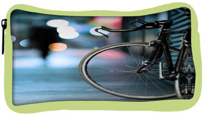 

Snoogg Eco Friendly Canvas Bicycles Digital Art Student Pen Pencil Case Coin Purse Pouch Cosmetic Makeup Bag (GREEN) Pouch(Multicolor)
