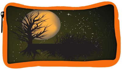 

Snoogg Eco Friendly Canvas Fantasy Background Student Pen Pencil Case Coin Purse Pouch Cosmetic Makeup Bag (ORANGE) Pouch(Multicolor)